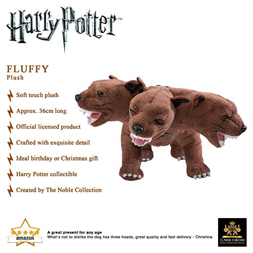 Idée cadeau Harry Potter avec cette peluche Fluffy de 30 cm pour anniversaire - 3