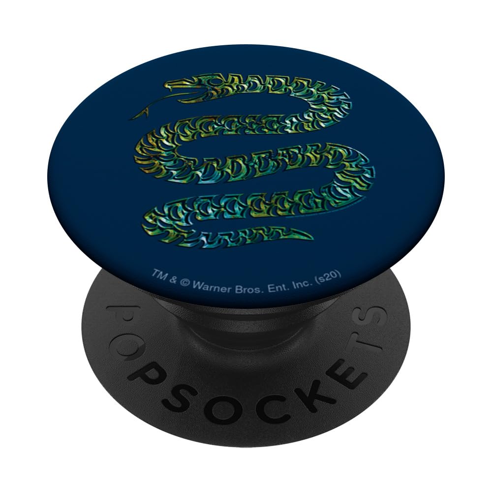 Harry Potter Slytherin Snake PopSockets Swappable PopGrip, Black