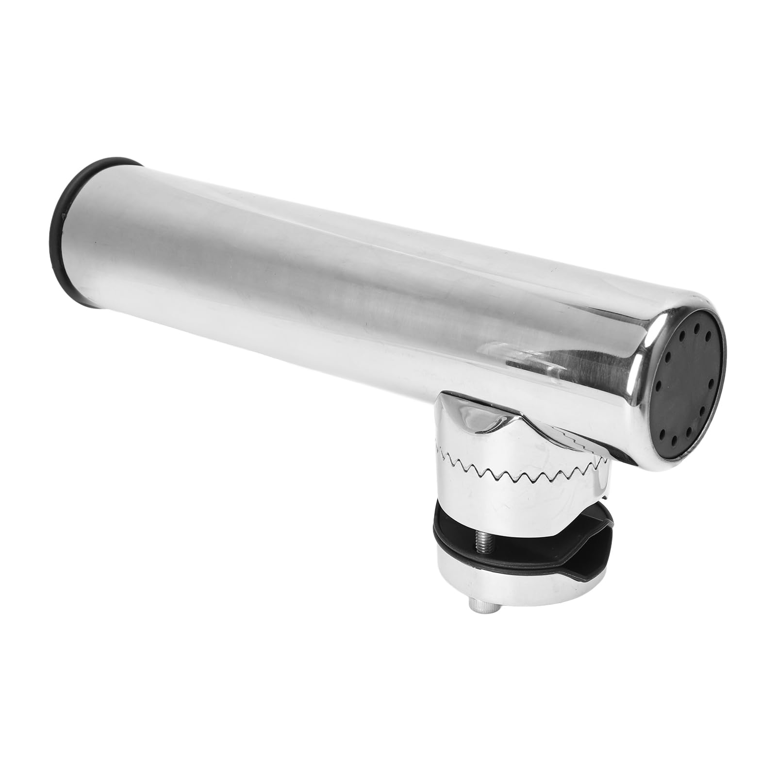 Angelrutenhalter aus Edelstahl 316, verstellbare Schienenklemme