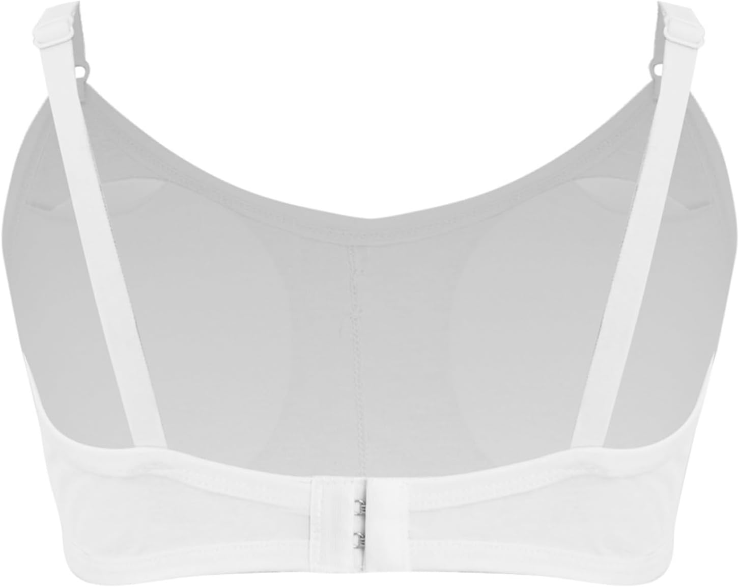 JEYPINMI Kids Girls Seamless Cami Tube Top Adjustable Straps Underwear Bandeau Bras Cropped Sports Bralette