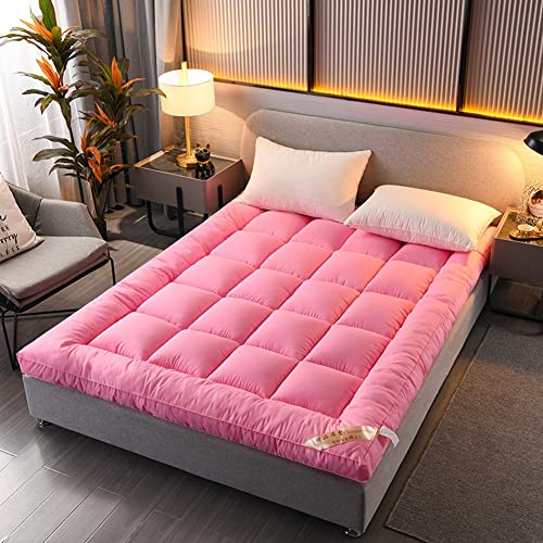 Colchón plegable de estilo japonés para invitados, suave y cómodo, tumbona de suelo, sofá cama y ahorro de espacio (marrón, 90 x 200 cm)