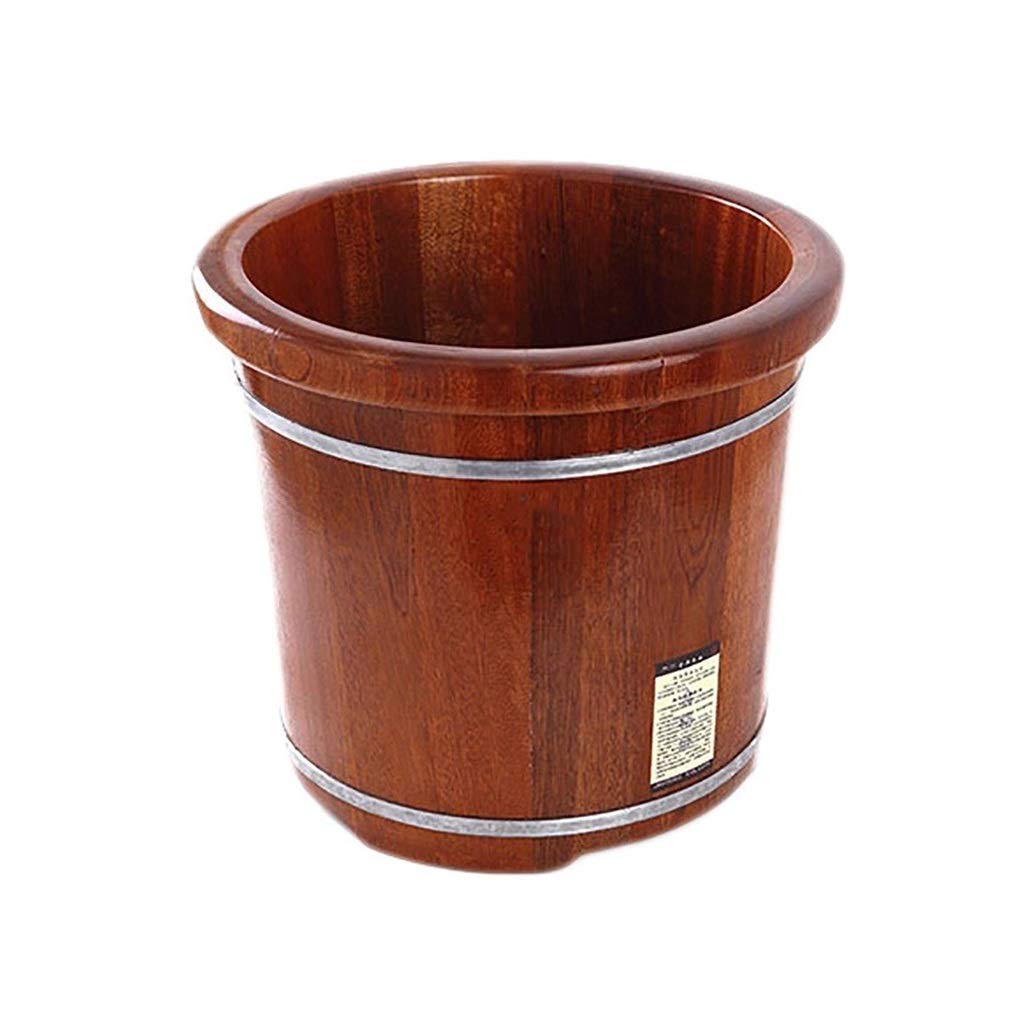 Vaschetta per i Piedi, Secchio per Vasca per pediluvio, Massaggio, Spa, Sauna, Ammollo, Secchio per pediluvio in Legno Spa per Piedi Lavabo per Uso Domestico charitable