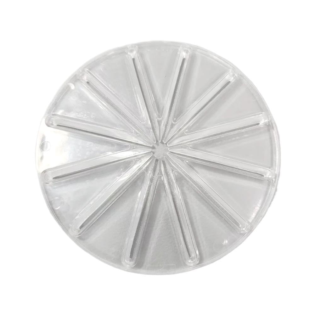 Blender Cream Scraper Accessory,Stand Mixer Heads Scraper - Bowl Attachment for 4.5 &amp; 5 Qt Tilt-Head Stand Mixers, Anti-Splatter Baffle &amp; Wiper for 6-Wire, Easy Cleaning(Clear) (Transparent)