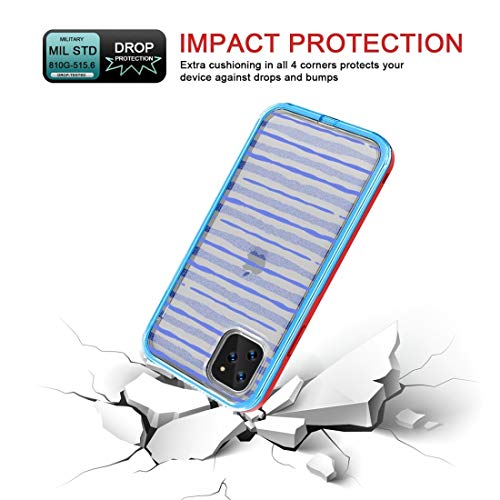 Coque iPhone 11 Pro TPU PC étui de protection arrière bicolore - 2