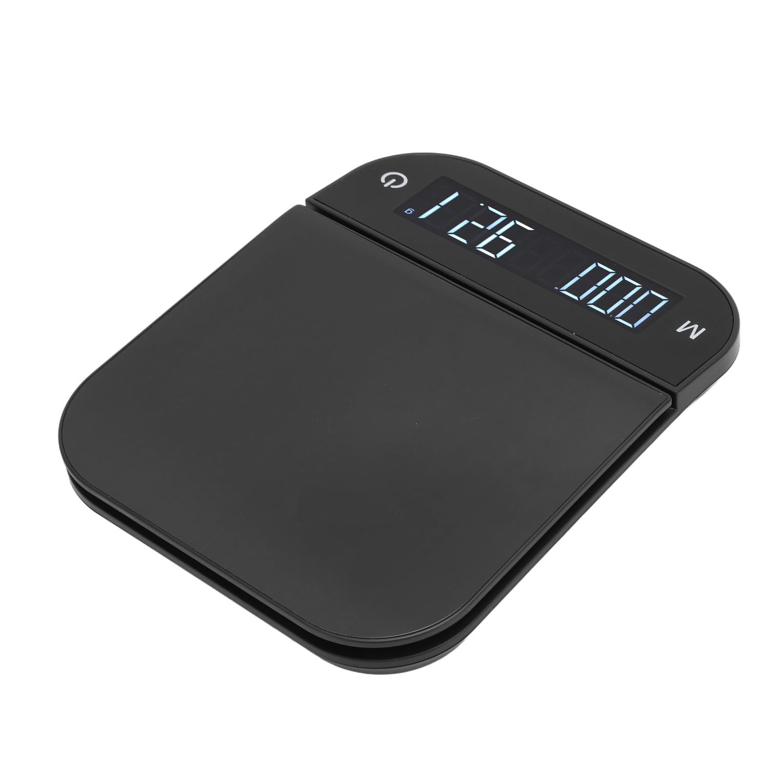 Báscula de cocina Báscula digital para alimentos de 0,1 g a 6,6 lb con pantalla LED Control táctil Función de tara Temporizador Báscula de café ABS para cocinar en casa Hornear