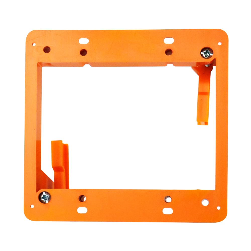 Construct Pro Slim Dual Gang Open Back Low Voltage Bracket, Each — Amazon image 3