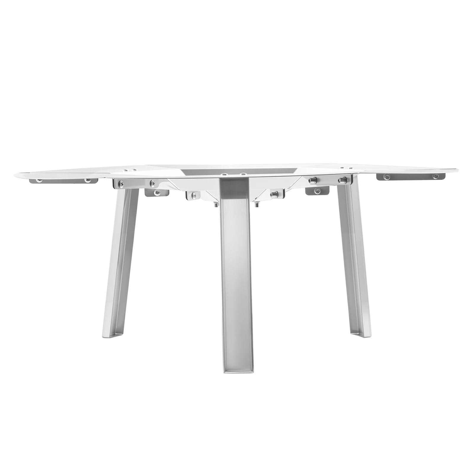VEVOR Deflettore di Calore per Braciere da 635 mm Deflettore per Braciere da Falò in Acciaio Inox 304 per Stufa Solo Yukon, Forma di Rotonda, Copribruciatore Staccabile, Accessori da Campeggio