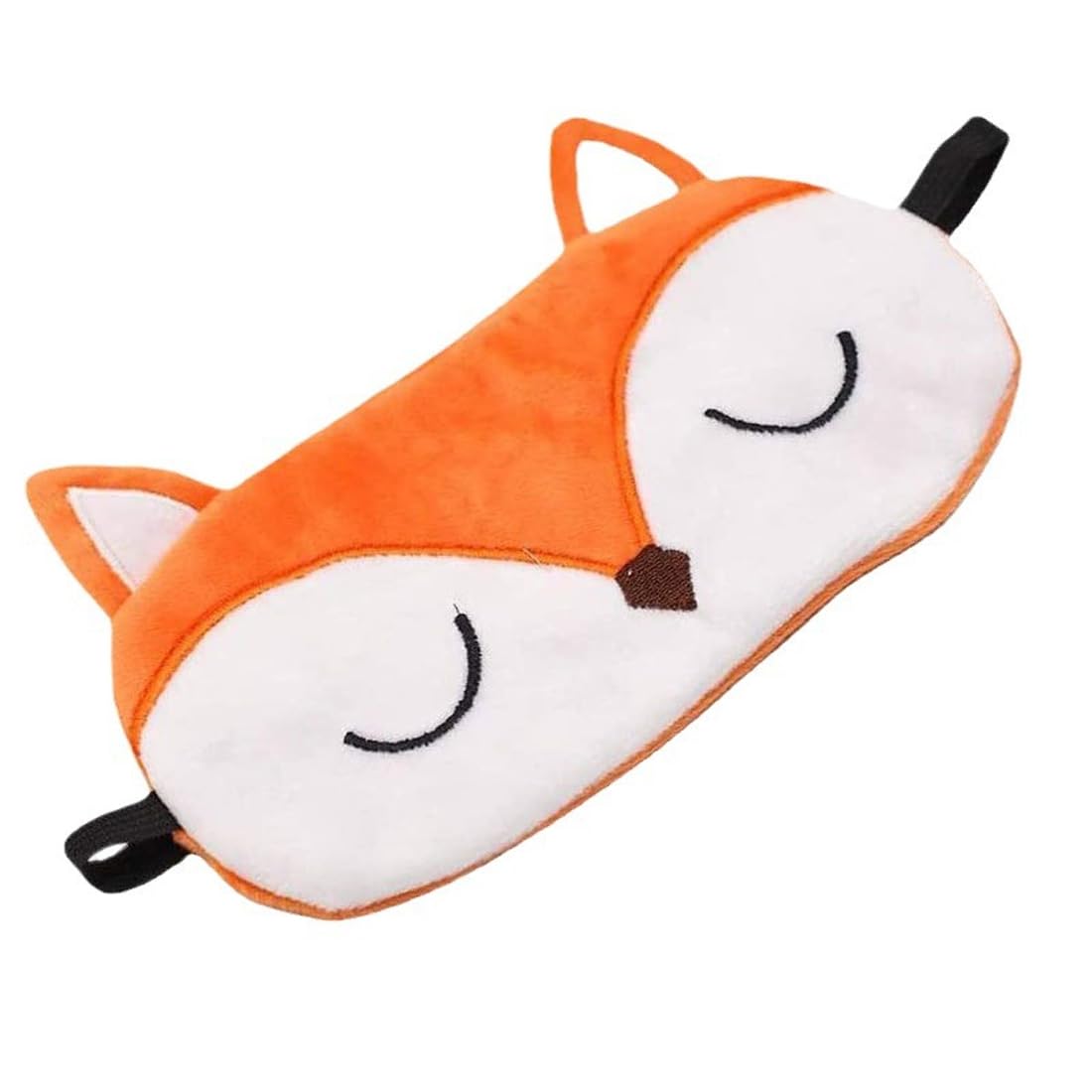 Zeayebsr 1PCS Antifaz Dormir Niño, Antifaz para Dormir niña,Máscara de Ojos de Felpa Esponjoso en 3D, Antifaz para Dormir Bonitos Transpirable Divertidos para Viajes Siesta Dormir Niños Adultos