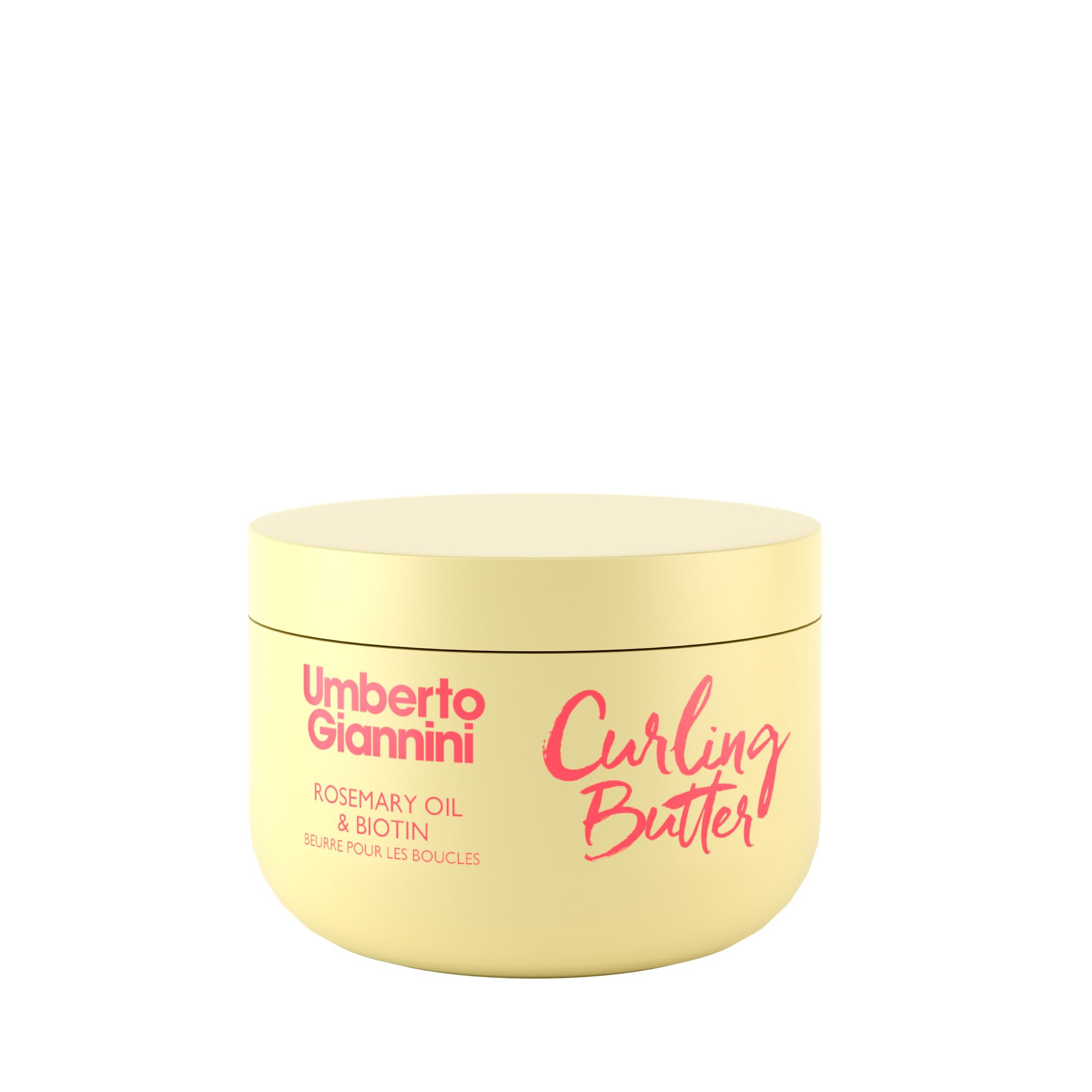 Umberto Giannini Strong Curls Rosemary Oil Curling Butter for Curly, Coily, Wavy Hair - Includes Biotin - Sulphate Free + Vegan 300ml