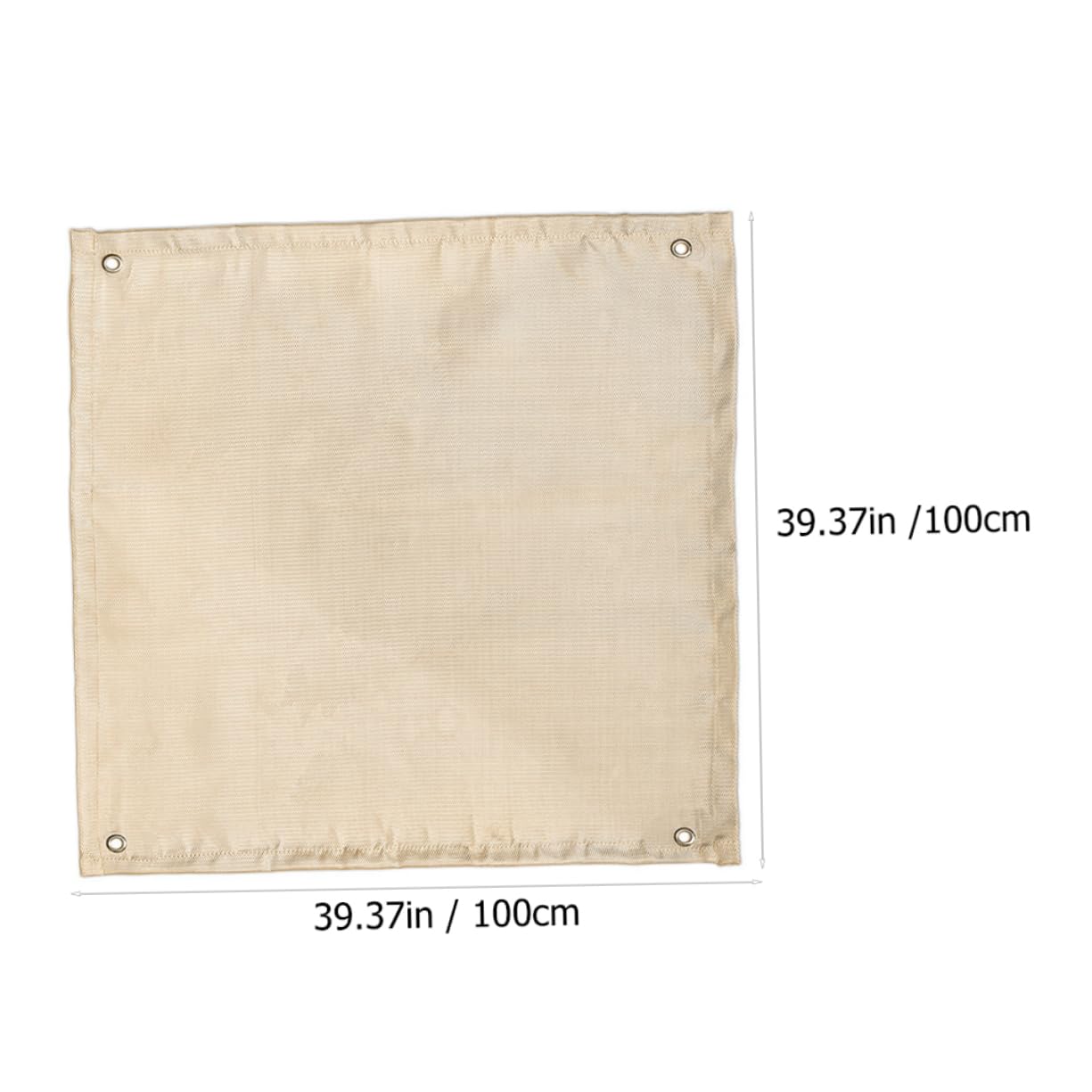 balacoo Fire Retardant Outdoor Blanket Fiberglass Fireproof Mat Waterproof Heat for Camping Picnics