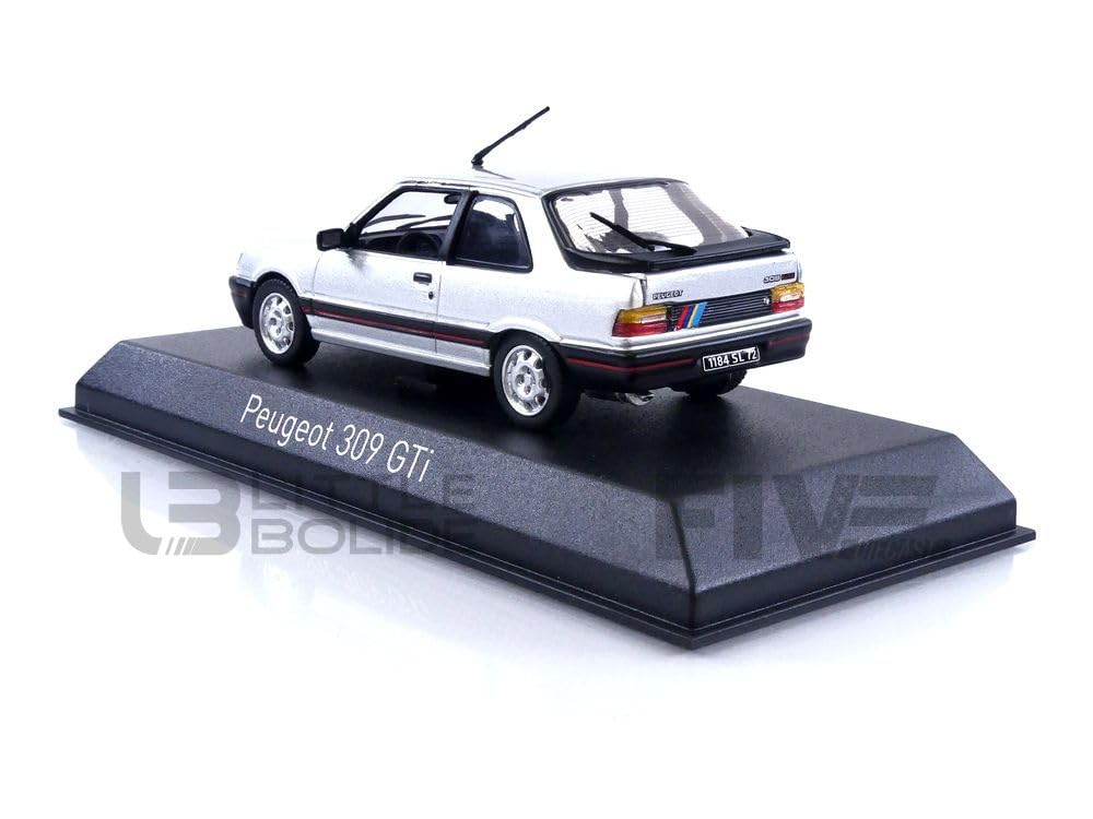 ノレブ 1/43 プジョー 309 GTi 1987 タルボ デカール シルバー Amazon.co.jp: Noreb 1/43 Peugeot 309 GTi 1987 Futura Gray PTS Deco