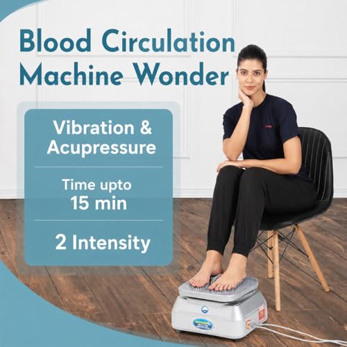 Image of ARG Arogya Full Body Oxygen Blood Circulation Massager Machine For Magnetic & Metal Therapy, Acupressure Infrared & Vibration Massage For Joint Pain, Muscle Relaxation (Bcm Wonder) (BCM Wonder-2)
