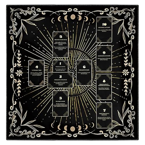 Velvet Tarot Cloth (Moon)