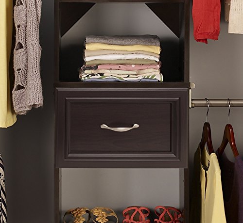 Image of ClosetMaid 78885 SuiteSymphony 16-Inch X 10-Inch Drawer, Espresso