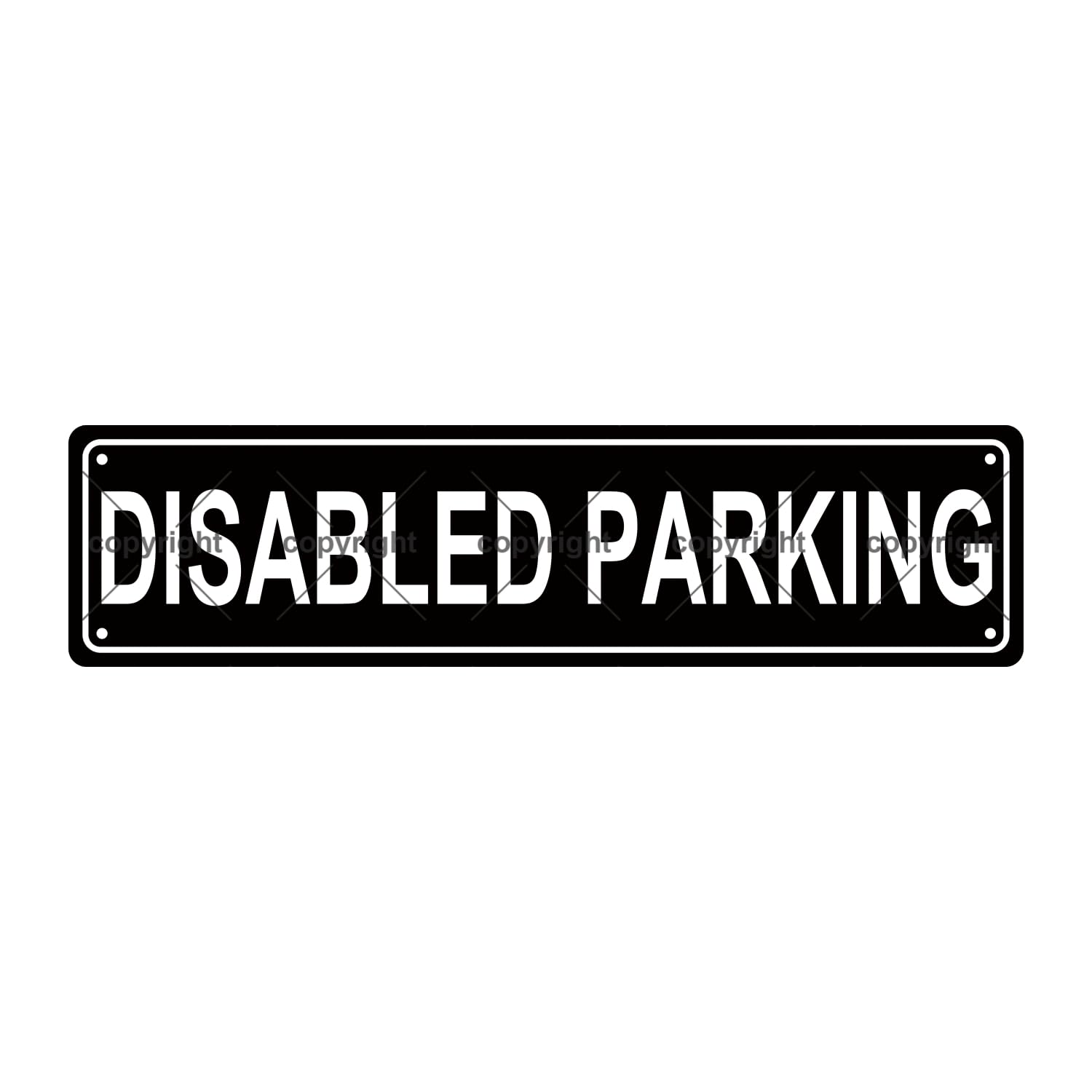 Disabled Parking Attention Metal Tin Street Sign Bar Cafe Garage Cave Home Room Wall Bathroom Farmhouse Garden Porch Patio Decor,4x16 Inch