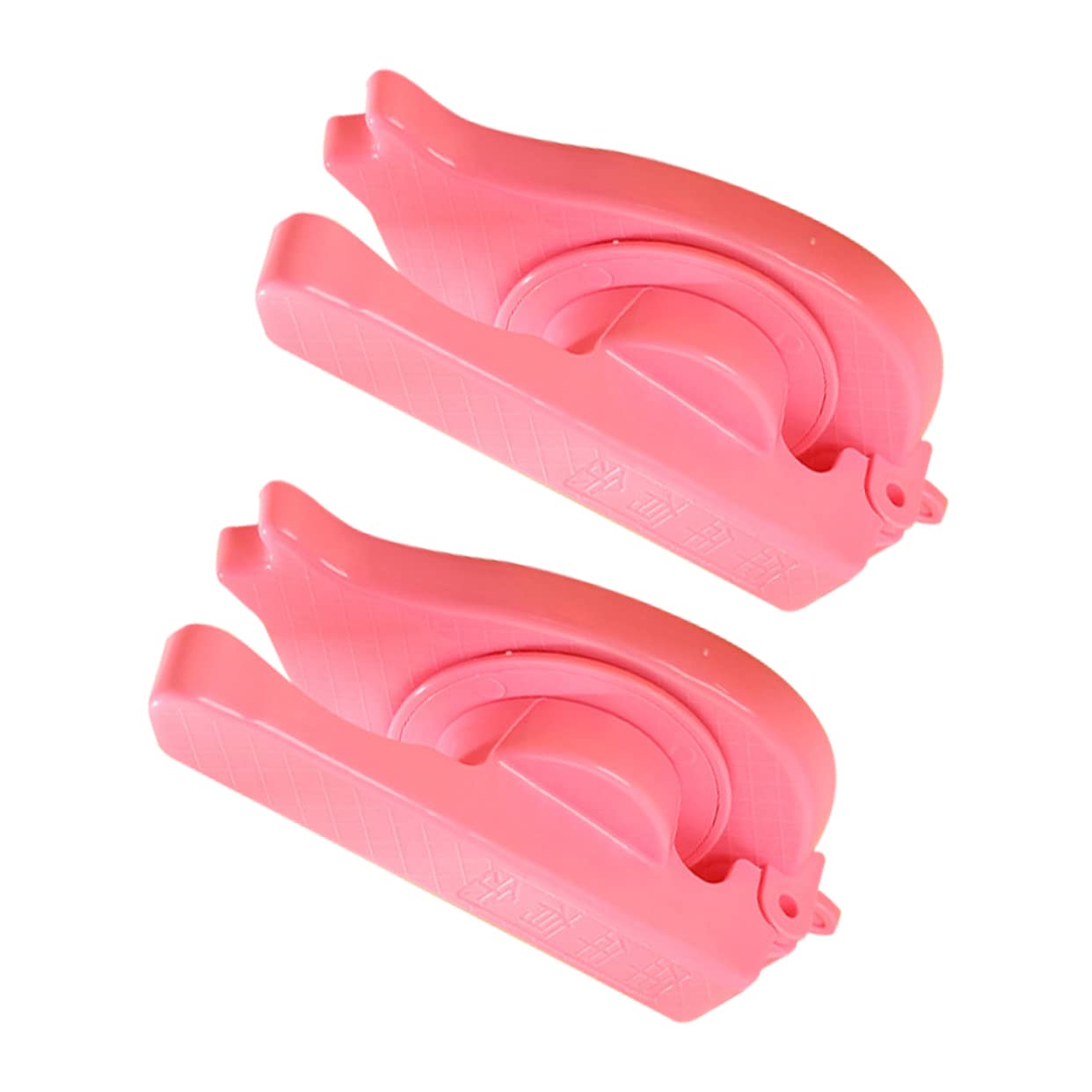 OFFSCH 2pcs Dumpling Skin Maker Manual Press Easy Use Dumpling Wrapper Tool for Kitchen Presser