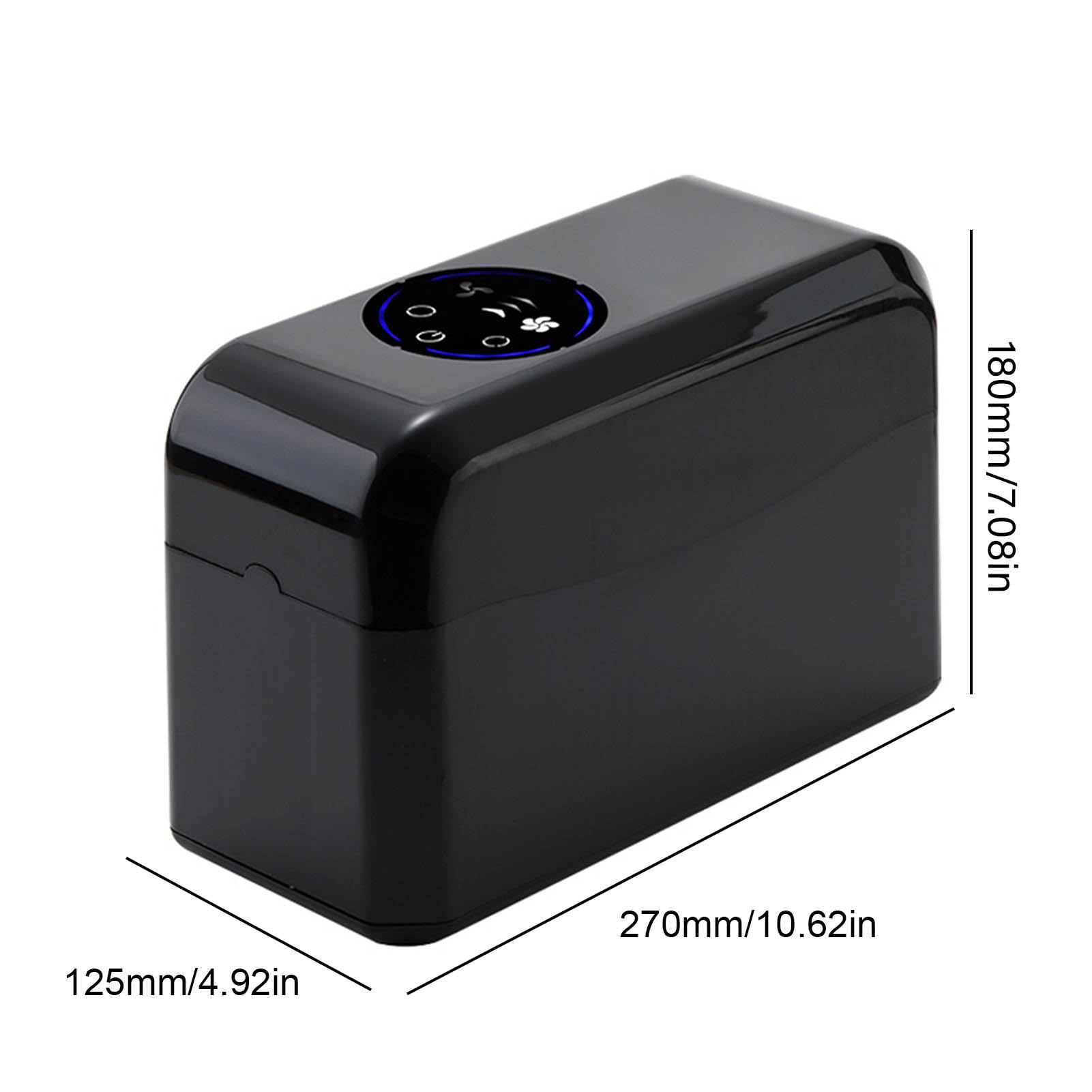 Mezclador de Resina de Impresión 3D, Funcionamiento Táctil, 3 Modos de Calentamiento, Calentador de Resina Rodante Bidireccional para 250/500/1000g (B-UE)