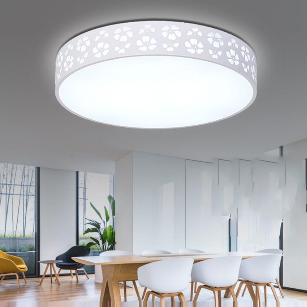 Plafoniera A LED Stile Fiocco Di Neve Lampada Da Soffitto Minimalista