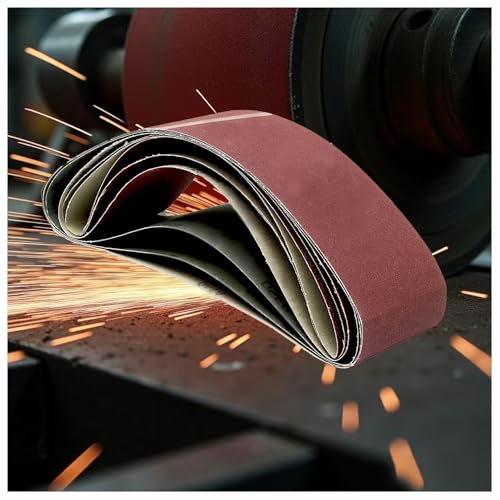 ベルトサンダー 替えベルト 研磨ベルト 5個入り 酸化アルミニウム 研削 ンダー 交換用 エンドレスベルト 研磨剤 溶接 木材 金属 自動車用(80グリット)