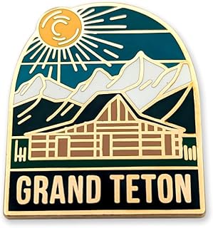 Grand Teton National Park Enamel Pin