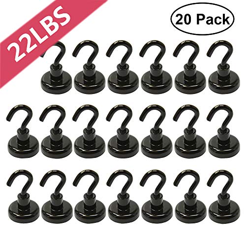 Bkinsety Ganchos Magnéticos 20 piezas