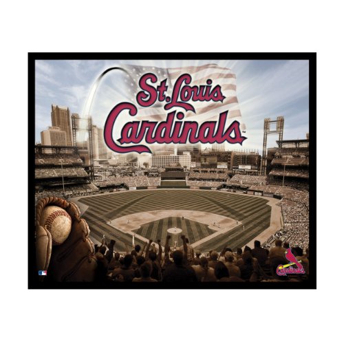Artissimo Lienzo decorativo MLB de los Cardenales de San Luis Glory de 55.8 x 71.1 cm