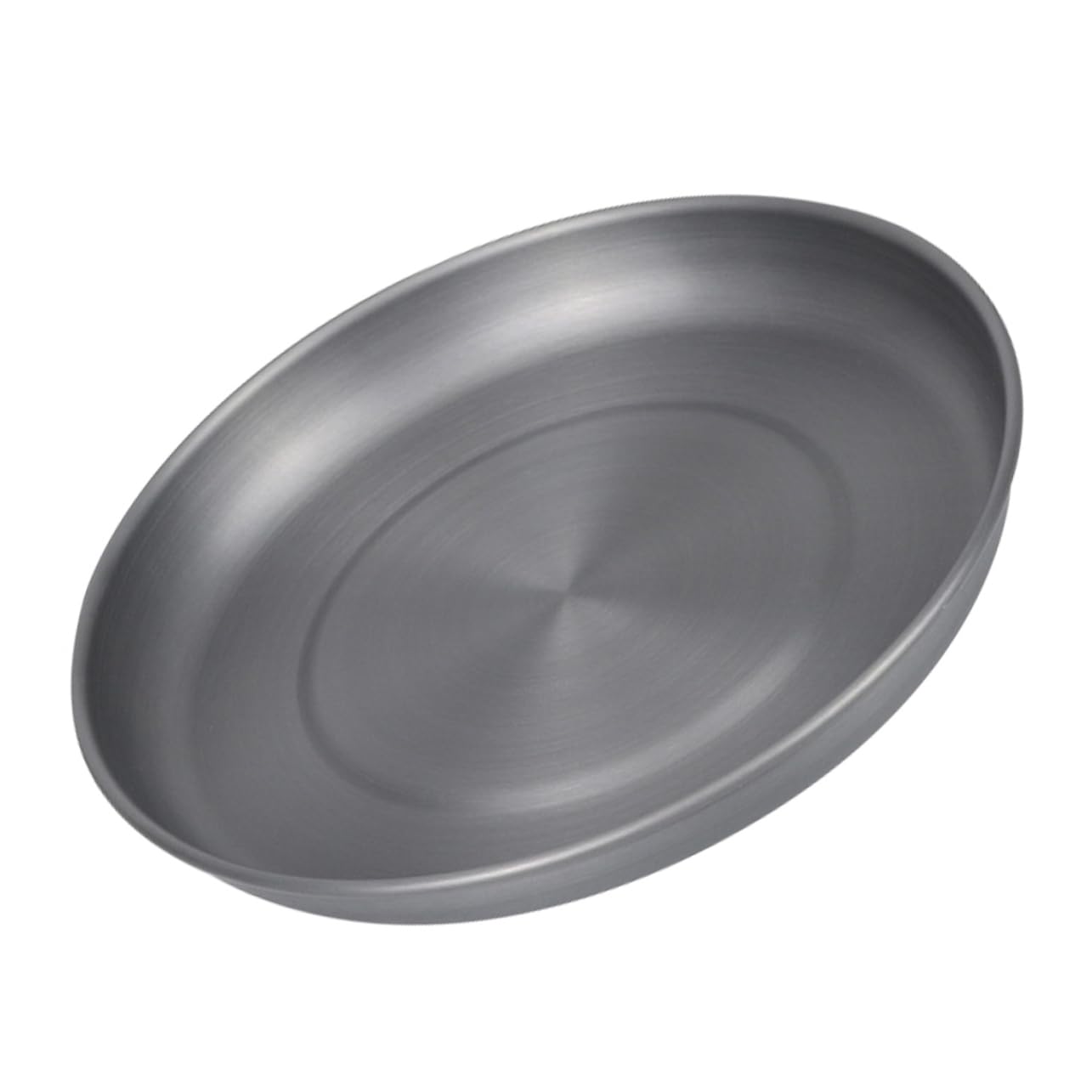 Alipis Portable Aluminum Camping Plates Multi-use Outdoor Bbq Picnic Pool Serving Platter Dinnerware for Indoor Outdoor Activities