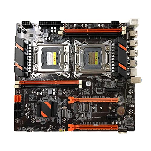HeroNeo Motherboard X79 Dual CPU LGA 2011 4 x DDR3 REG ECC USB3.0 SATA3.0 PCI-E 3.0 with Process Motherboard x79 Dual CPU Motherboard