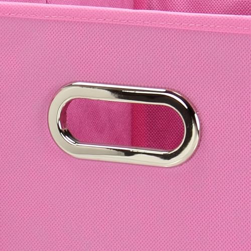 Image of Household Essentials Cube Set with Lids, Pink, 2-Pack