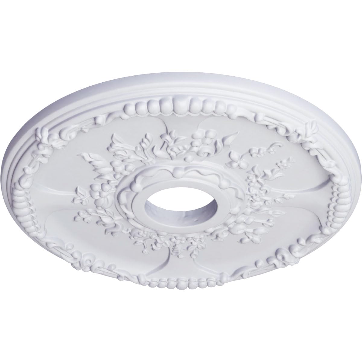 18"OD x 3 1/2"ID x 1 3/8"P Antioch Ceiling Medallion (Fits Canopies up to 3 1/2") — Amazon image 2