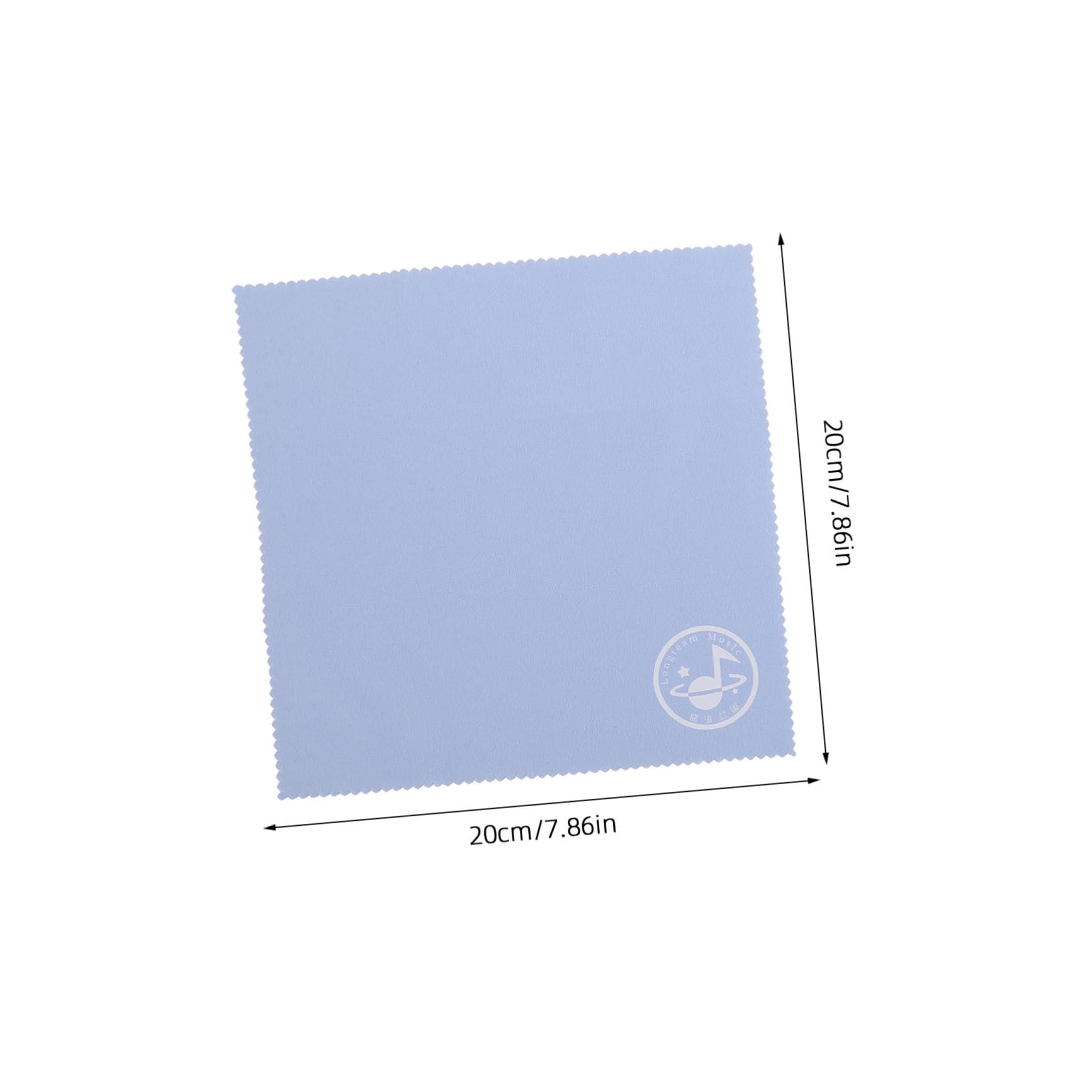 VANZACK Instrument Cleaning Cloths 2pc Saxophone Cleaning Swab for Flute Violin Cello Guitar Piano Microfiber for Musical Accessories