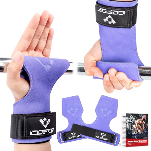 Image of Weight Lifting Wrist Strap, Double-Layer Leather for Deadlift Powerlifting