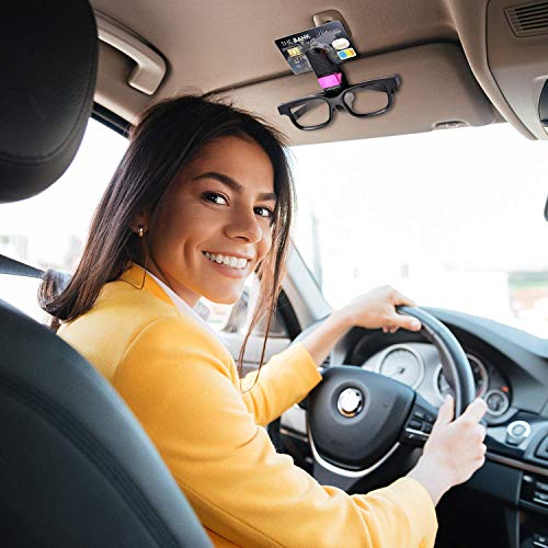 EGFheal, 2 supporti per occhiali da sole per auto