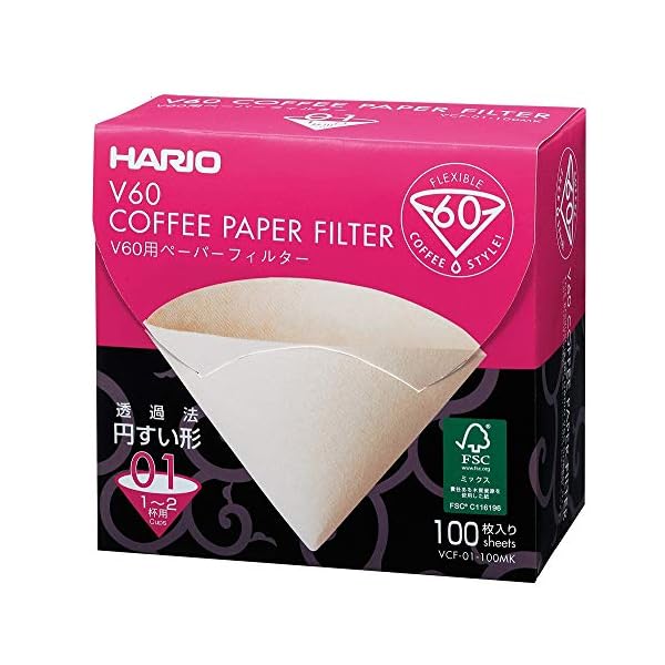 Filtro De Papel Natural Para Coador De Café V60
