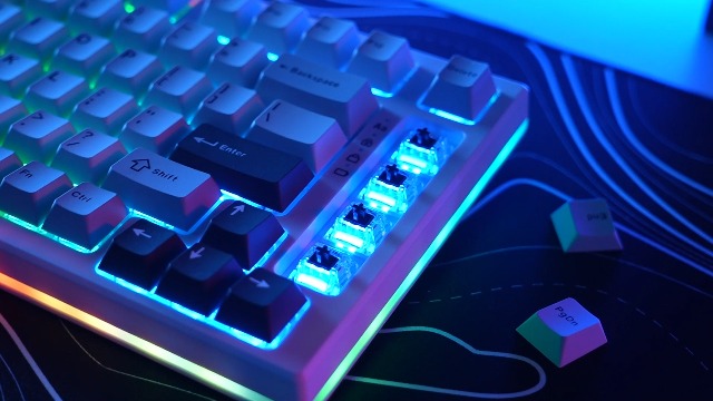 Amazon | YUNZII YZ75 75% ホットスワップ対応ワイヤレスゲーミング