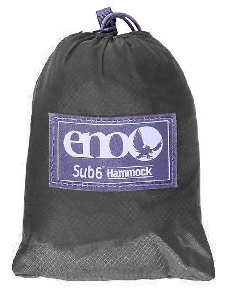 Amazon.co.jp: ENO Sub6™ Ultralight Hammock (Charcoal