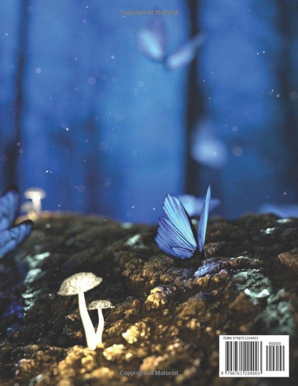 2022 Butterfly Fantasy-Inspired Florals with Mushrooms Themed Cover Planner to Organize Your Daily Life: Weekly Monthly Dated Planner from Jan 2022 - ... for Home, Kids' Activities, School, Office image 3
