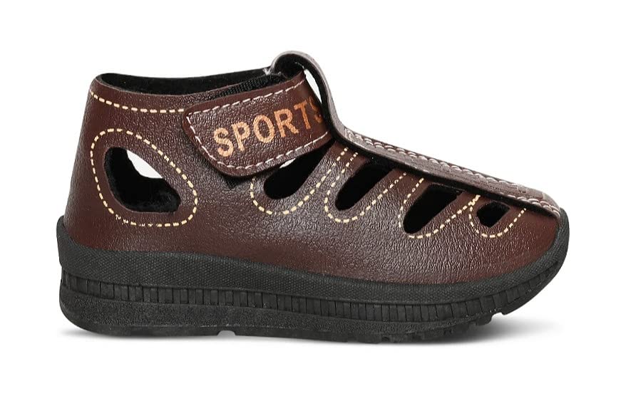 Image of Kids Leather Walking Sandals
