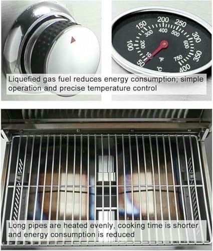 Gas Pizza Oven - Stainless Steel Countertop Appliance for Pizza, Pretzels and More - Single-layer Multi-mount Toaster