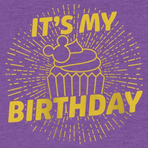 Fifth Sun Disney Classic Mickey Birthday Cupcake Girls Short Sleeve Tee Shirt2