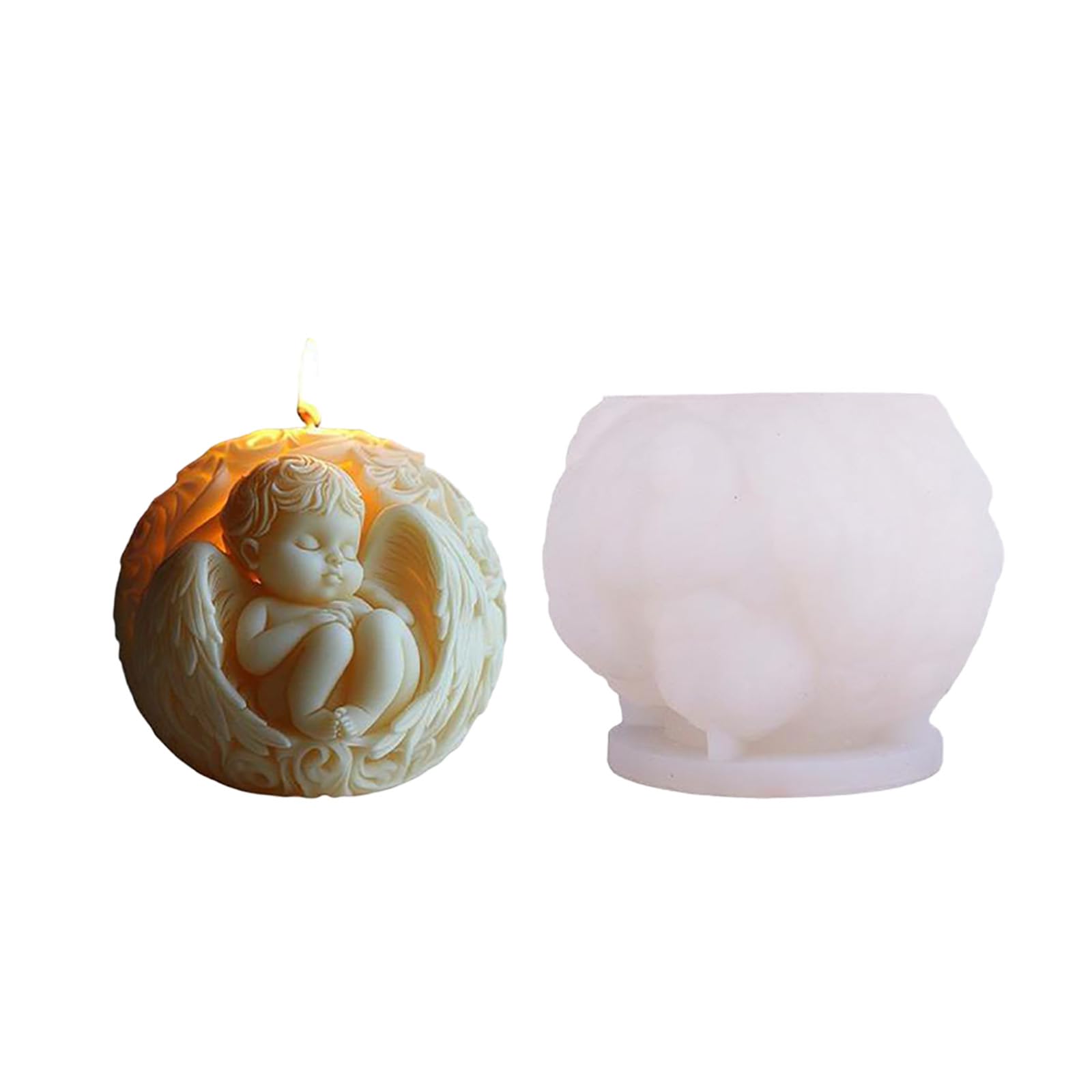 HZBB Artistically Designs Silicone for Sleep Angel Crafting Safe and Sturdy for Multiple Use Girl