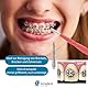 miradent Pic-Brush® Minis | Interdentalbürsten rot 0,5mm | 32 Stück | für eine optimal gründliche Reinigung der Zahnzwischenräume | ideal für unterwegs