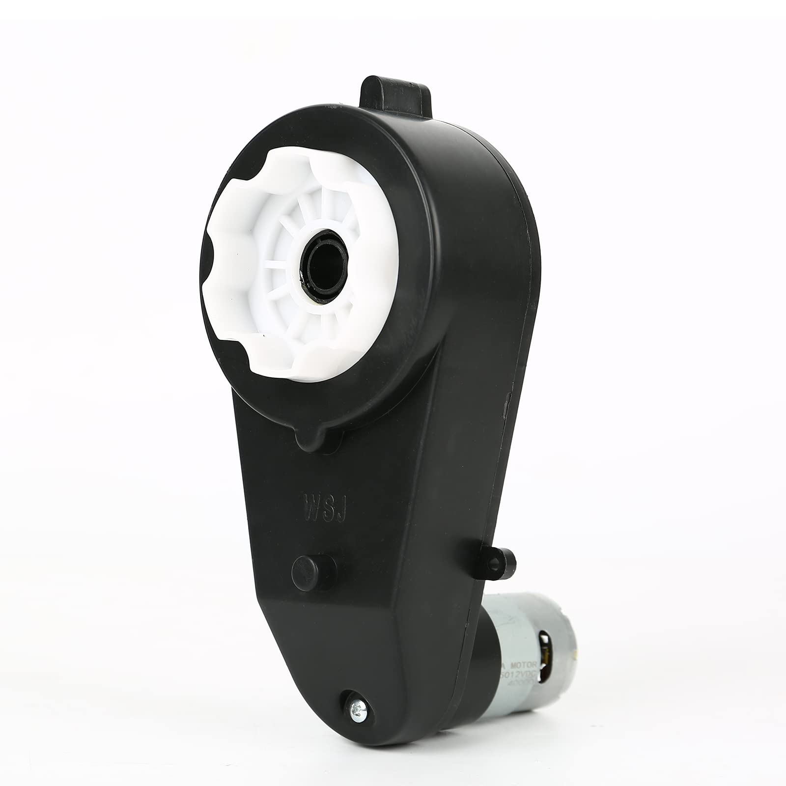 Kyaoayo (12V 40000RPM RS550 × 2) Motore Elettrico, Motore Elettrico per Auto Giocattolo per Bambini, Motore Elettrico con Cambio, per Bambini con Ruote Elettriche.
