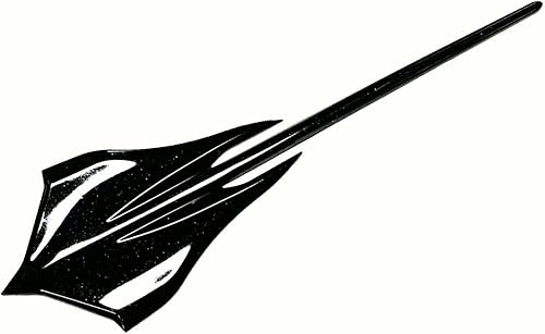 Miniatura 8 de Stingray Mako - Emblema de tiburón para automóvil, diseño de pez de automóvil, calcomanía 3D para 2020 2021 2022 C8 Corvette 84316259 (cromado)
