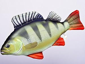 Gaby Kissen Fisch Barsch Plüschtier 50 cm