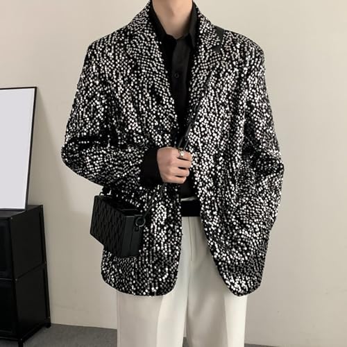 Chaqueta Blazer Negra para Hombre miniatura 3