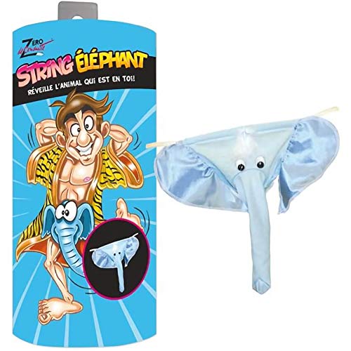 Cadeau Humoristique pour Homme avec String éléphant (x1) R/SEXG023