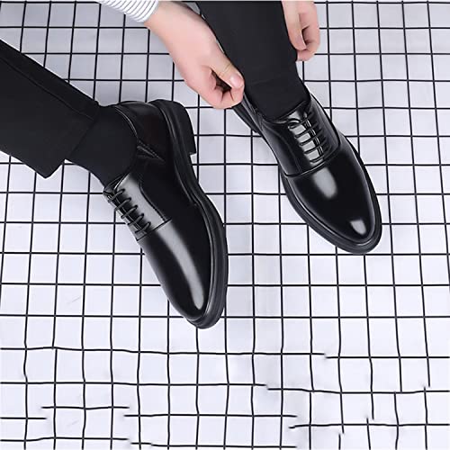 Mens Oxfords Dress Shoes Formal Derby Brogue Shoes Classic Business Wedding Shoes for Party Evening Uniform2