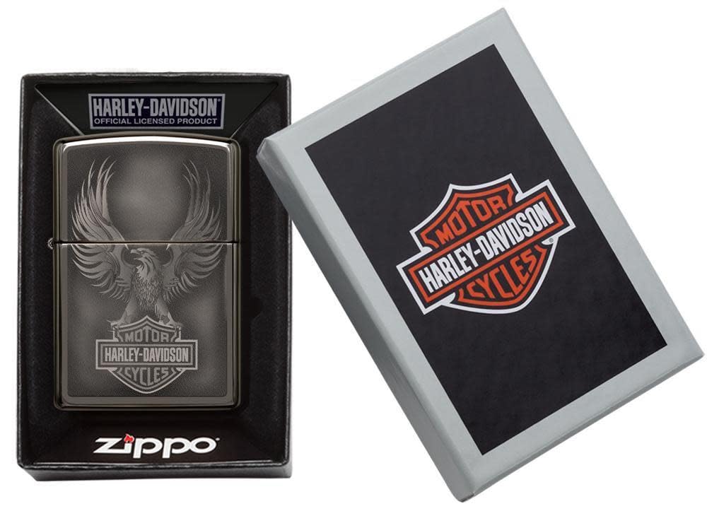 Personalized Harley-Davidson Zippo Lighter - Windproof Metal Lighter With Free Engraving