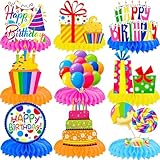 8Pcs Honeycomb Centerpieces , Birthday Party Decoration